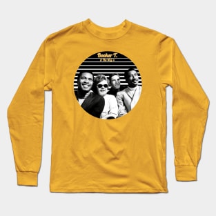 Booker T. & The M.G.'s - transparent font Long Sleeve T-Shirt